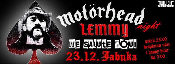 Lemmy we salute you