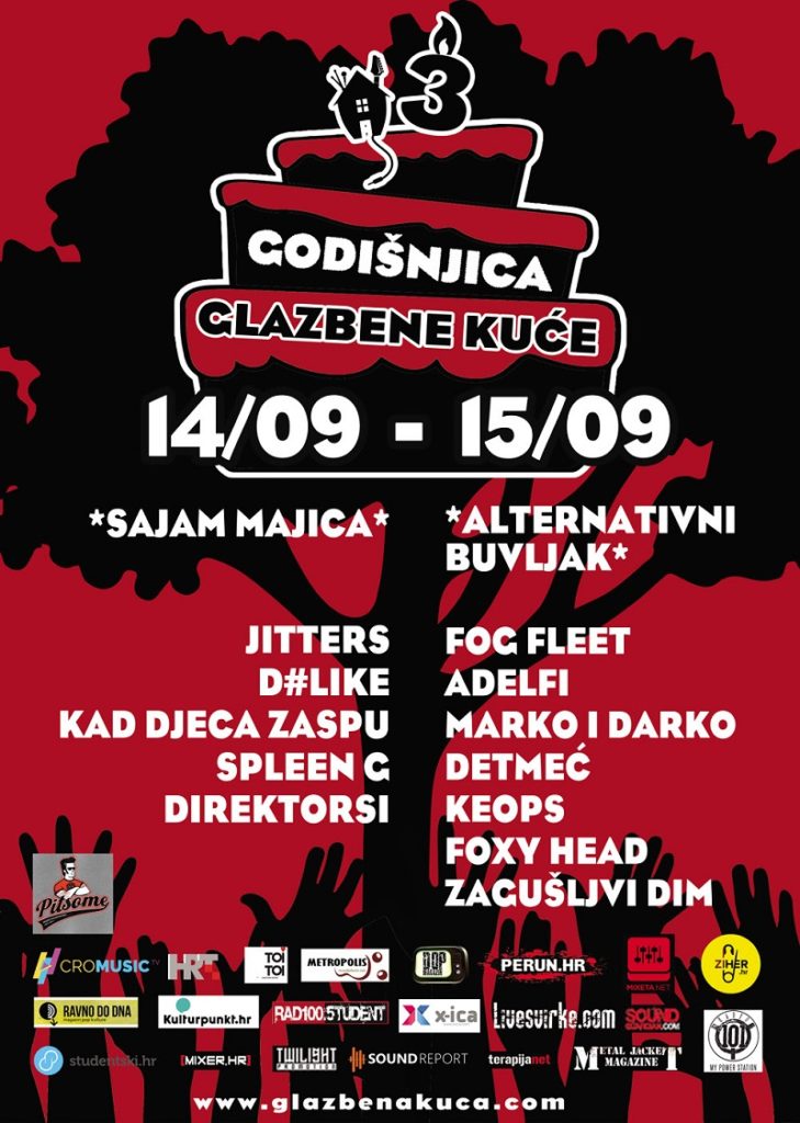 Glazbena kuca open air