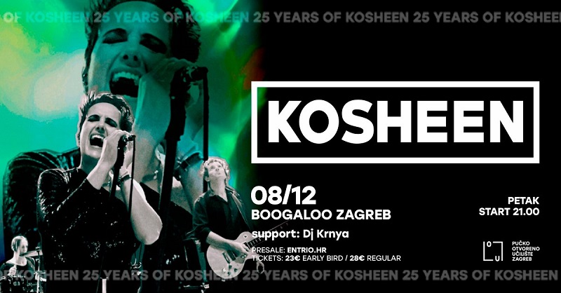 Glazbena senzacija Kosheen se vraća u Zagreb!