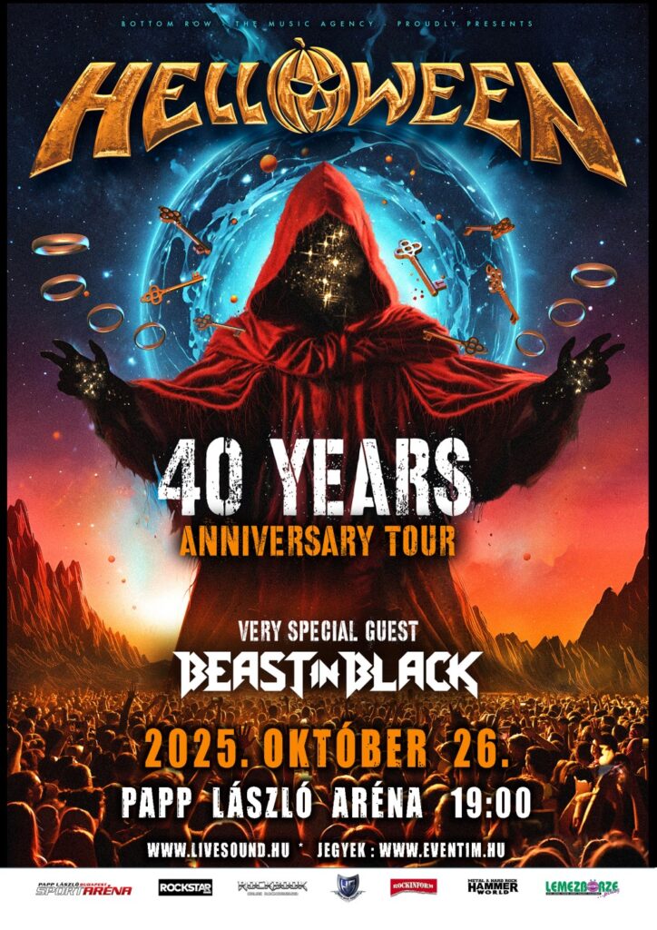 Helloween Budapest tickets
