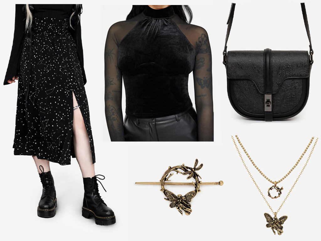 Disturbia outfit za rock i metal koncerte