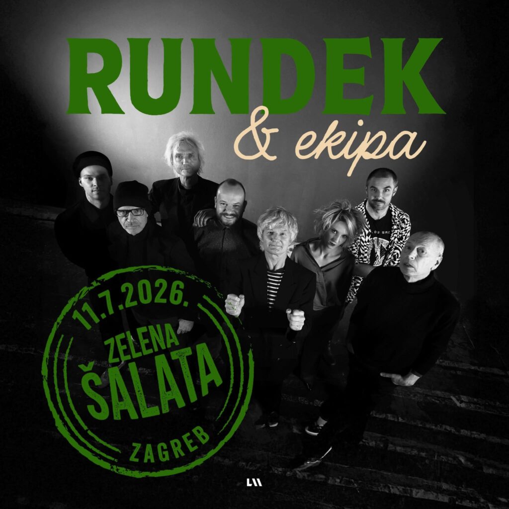Rundek & Ekipa koncert na Šalati 2026 – ulaznice u prodaji