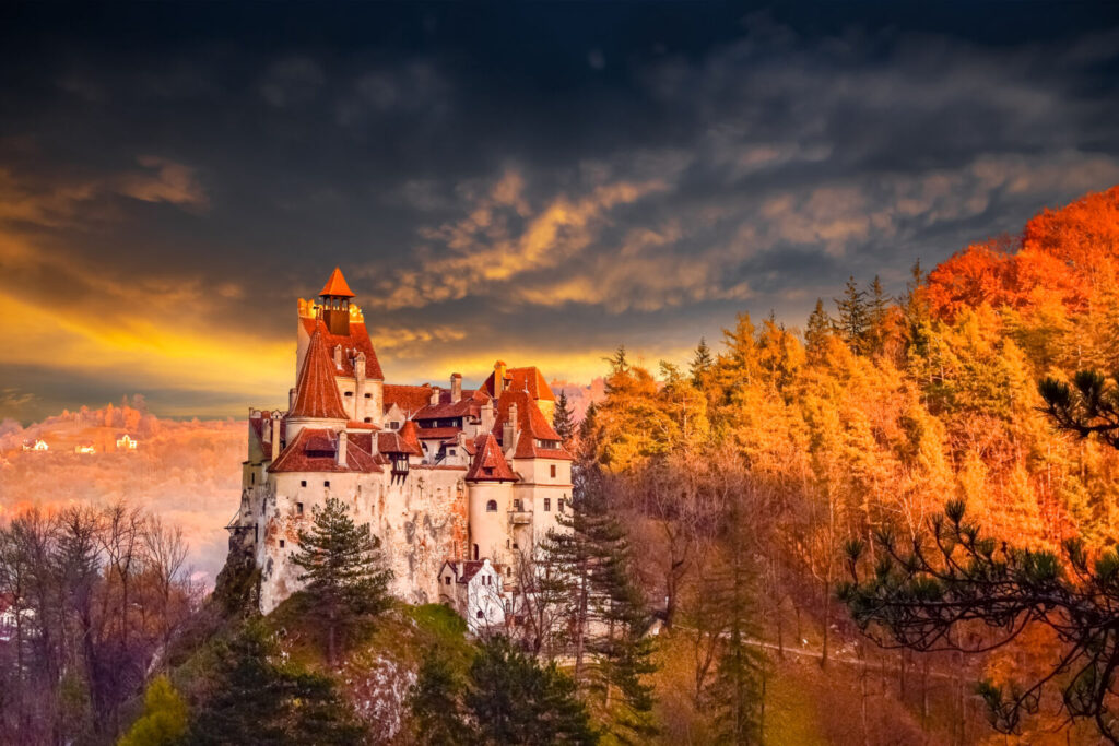 Bran Castle, poznat kao Drakulin dvorac u Transilvaniji, regija u kojoj se održava Rockstadt Extreme Fest