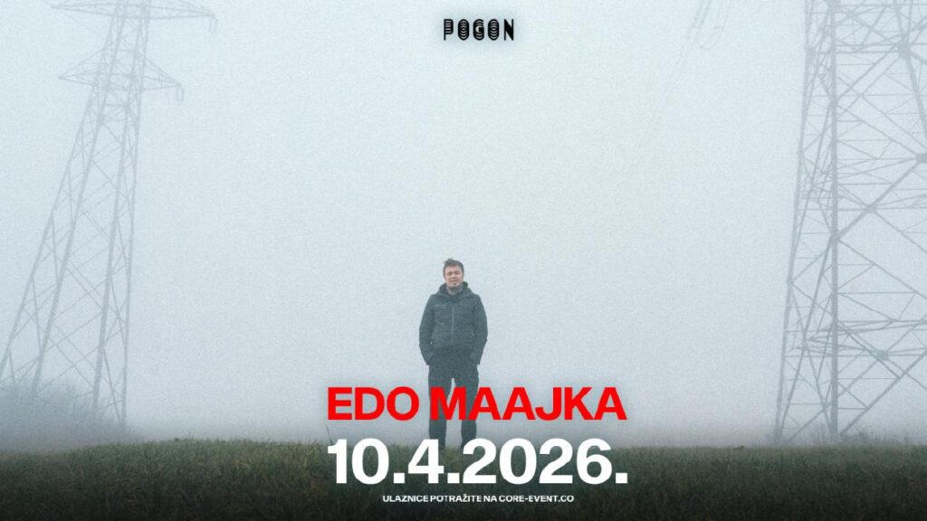 Edo Maajka u Rijeci: koncert u Pogonu 10. travnja 2026.
