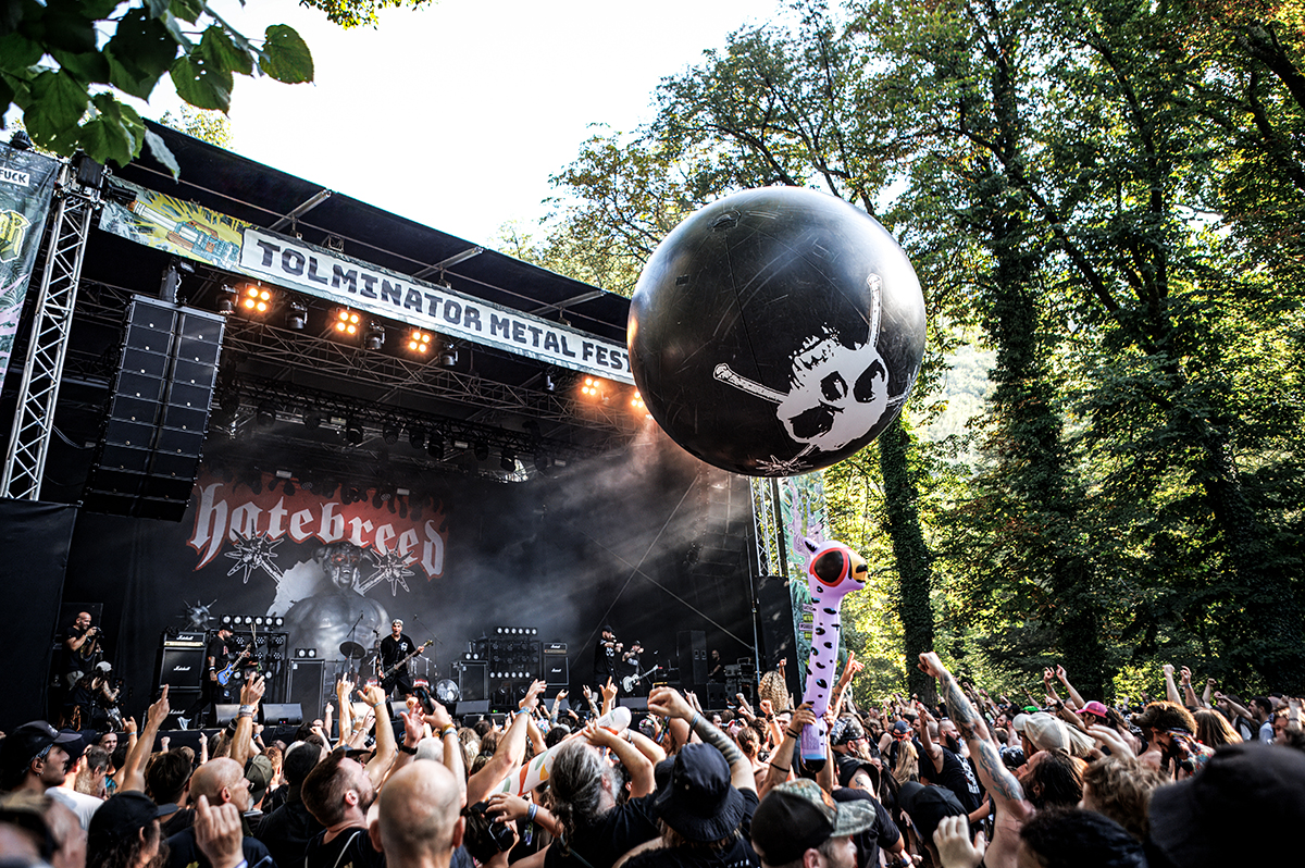Hatebreed nastupa pred publikom na Tolminator Metal Festu 2026 u Tolminu
