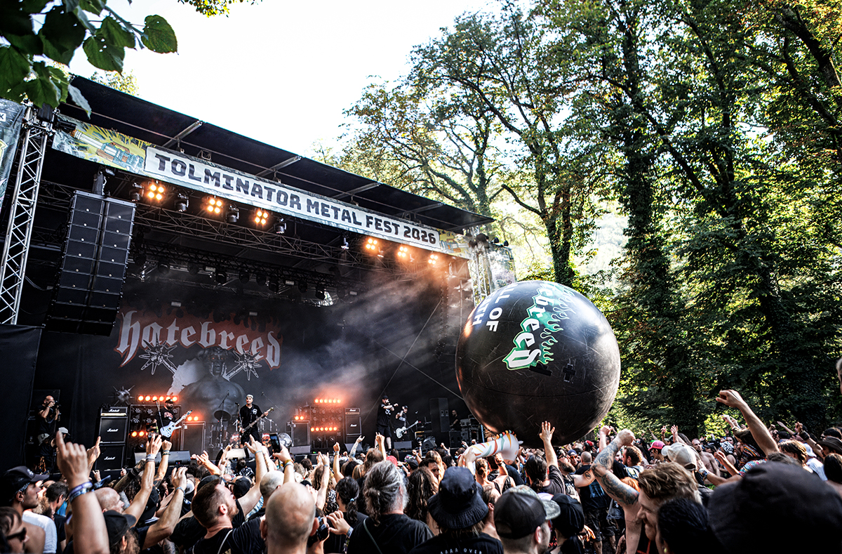 Hatebreed pred publikom na Tolminator Metal Festu 2026