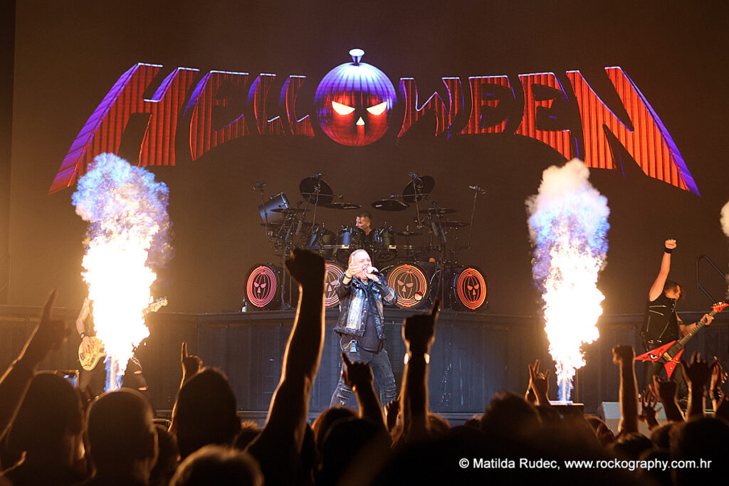 Helloween uživo u Ferrari na turneji povodom 40. obljetnice benda, Andi Deris
