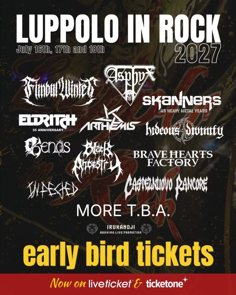 Luppolo in Rock 2027 line-up