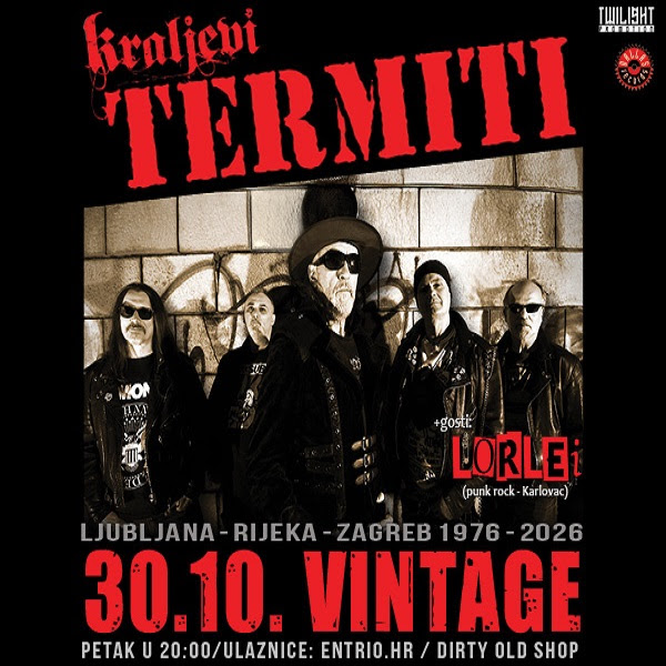 Kraljevi Termiti Predrag Kraljević Kralj koncert Vintage Industrial Bar Zagreb