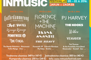 INmusic #11 – objavljen nastup izvođača po danima