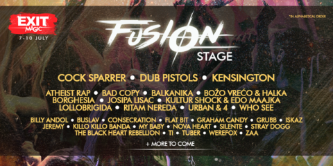 Exit Festival - Fusion pozornica - Potvrđeni Josipa Lisac, Urban & 4, Silente i mnogi drugi