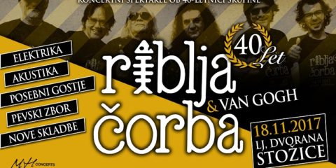 riblja čorba i van gogh / arena stožice ljubljana