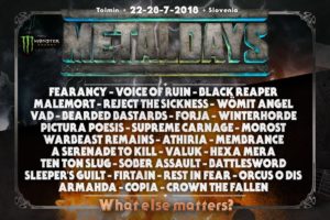 Metaldays 2018 New Forces