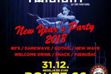 Twilight New Years Party 31.12. u zagrebačkom Route 66