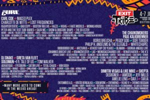EXIT festival program
