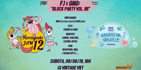 Ferragosto JAM X Graffiti na Gradele