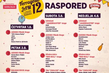 Ferragosto JAM 12 - Poznat raspored po danima