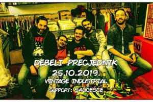 Debeli precjednik 25. listopada u Vintage Industri