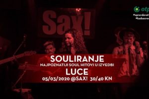LUCE otvara novi program "SOULiranje" u klubu Sax