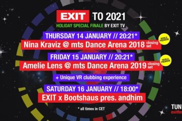 Svjetske premijere nastupa techno kraljica Nine Kraviz i Amelie Lens 14. i 15. siječnja na EXIT TV