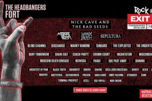 Nick Cave, Sepultura, Napalm Death i The Exploited predvode gitaristički zvuk EXIT festivala