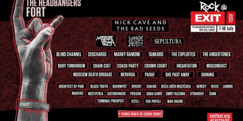Nick Cave, Sepultura, Napalm Death i The Exploited predvode gitaristički zvuk EXIT festivala