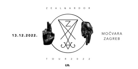 Zeal & Ardor u Močvari 13. prosinca 2022.