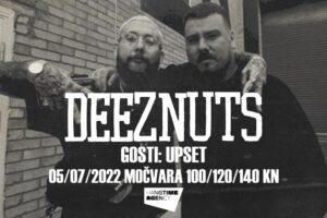 Sutra HC peglaona u Močvari uz Deez Nuts i .upset