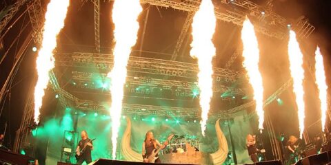 Amon Amarth na stadionskom koncertu u Zagrebu