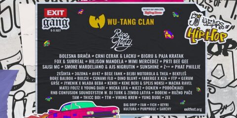 Rico Nasty se pridružuje Wu-Tang Clanu na velikoj proslavi 50 godina hip-hopa na Exitu