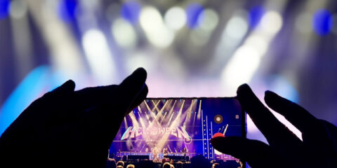 Helloween Budapest- Iphone 17 pro max snimanje koncerta