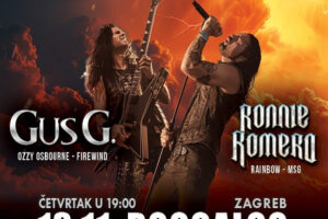 Gus G i Ronnie Romero dolaze u zagrebački Boogaloo – metal spektakl 13. studenog 2025.