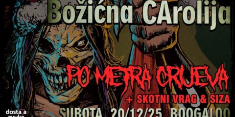 Po’ Metra Crijeva ča metal koncert Zagreb
