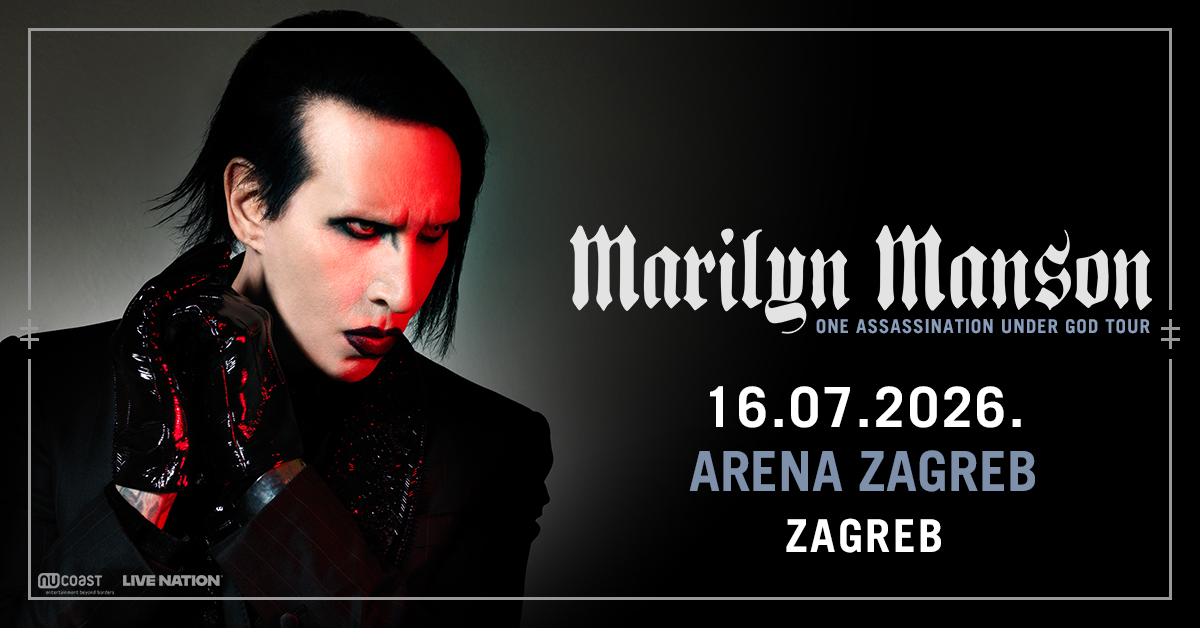 Marilyn Manson ponovno u Hrvatskoj! Spektakl u Areni Zagreb 2026 ...