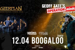 Geoff Tate donosi Operation Mindcrime u Boogaloo Zagreb 2026 uz goste Masterplan