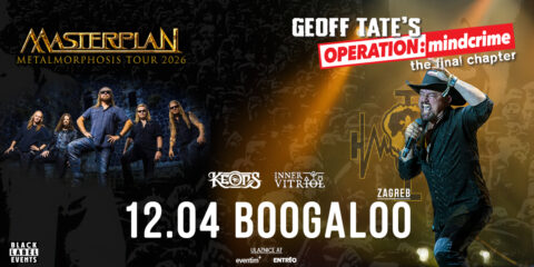 Geoff Tate donosi Operation Mindcrime u Boogaloo Zagreb 2026 uz goste Masterplan