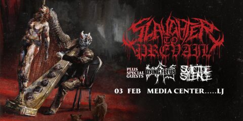 Slaughter to Prevail live u Media Centru Ljubljana 3. veljače 2026