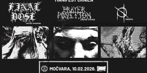 Black metal koncert u Močvari uz Final Dose, Position Prayer i Terra Nox