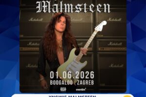 Yngwie Malmsteen koncert Zagreb Boogaloo 2026 – ulaznice