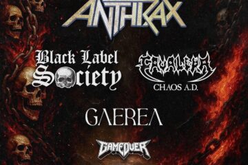 Megadeth, Anthrax, Black Label Society, Cavalera, Gaerea i Game Over na Ferrara Summer Festivalu 2026 u Ferrari 14. lipnja na Piazza Ariostea