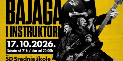 Bajaga i Instruktori koncert u Koprivnici 2026