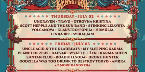 Bear Stone Festival 2026 raspored po danima lineup