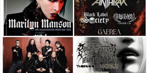 Kolaž izvođača Ferrara Summer Festivala 2026, uključujući Marilyn Manson, Megadeth, Helloween i Bring Me The Horizon