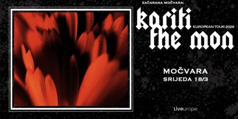 The Mon i Kariti koncert Močvara Zagreb 18 ožujka 2026