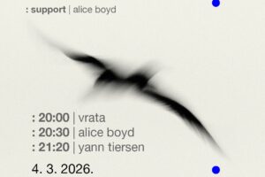 Yann Tiersen koncert u Tvornici kulture Zagreb 4. ožujka