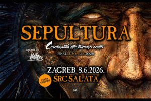 koncert Sepulture u Zagrebu 8. lipnja 2026. na ŠRC Šalata, zlatnine u prodaji