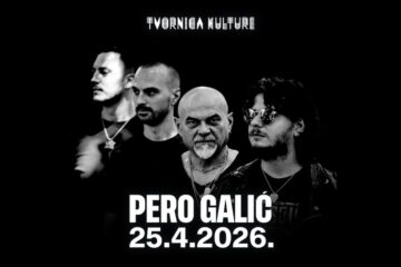 Pero Galić koncert Tvornica kulture Zagreb 2026
