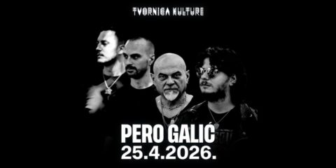 Pero Galić koncert Tvornica kulture Zagreb 2026