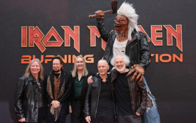 Iron Maiden Burning Ambition londonska premijera s Eddiejem