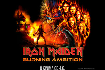 Iron Maiden Burning Ambition službeni plakat